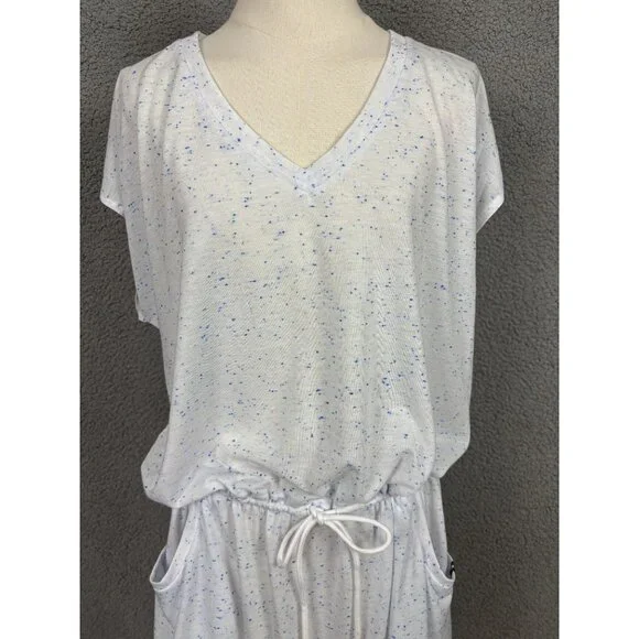 Tommy Hilfiger Multicolor V-Neck Swim Dress Cover up Drawstring Size L/XL NWT's. - Picture 2 of 8